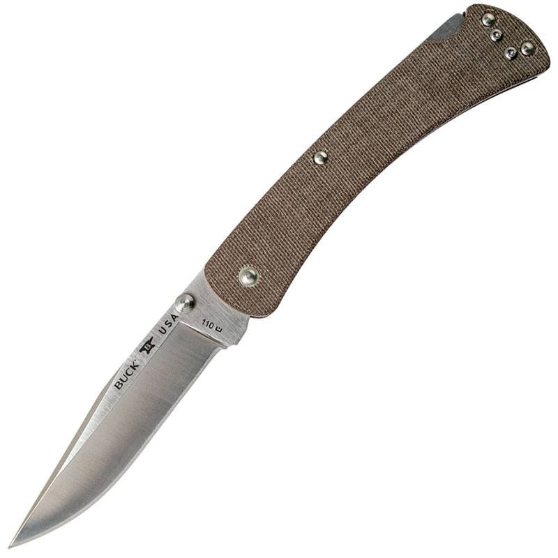 Buck 110 Slim Knife Pro Brown