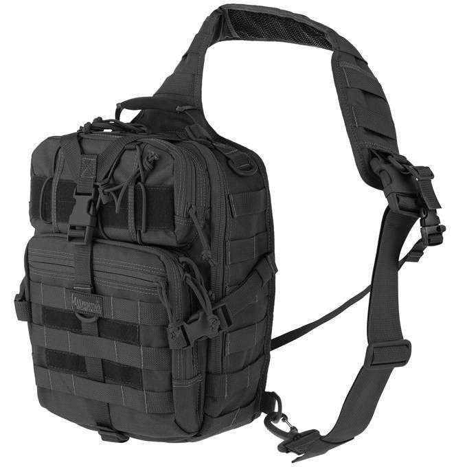 Однолямочный рюкзак Maxpedition Malaga Gearslinger Black