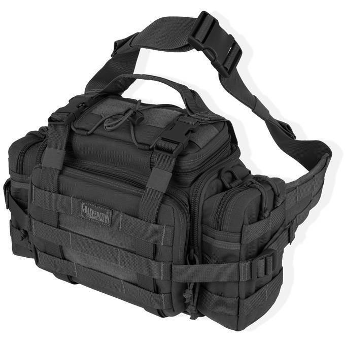 Армейская поясная сумка Maxpedition Sabercat Versipack Black