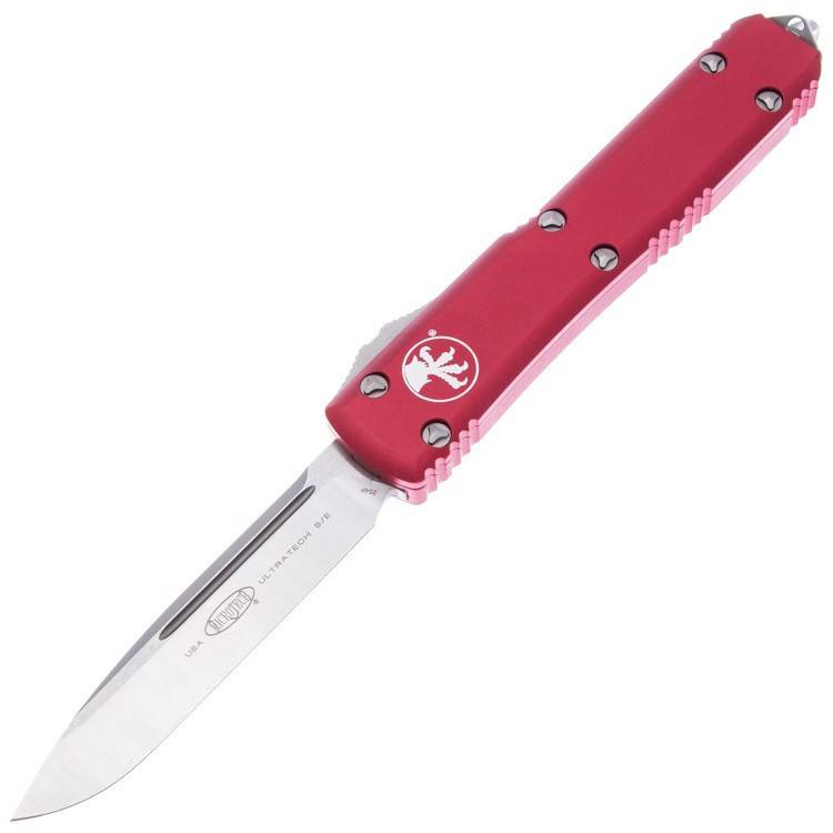 Microtech Ultratech S/E Red Aluminium, Satin, CTS-204P