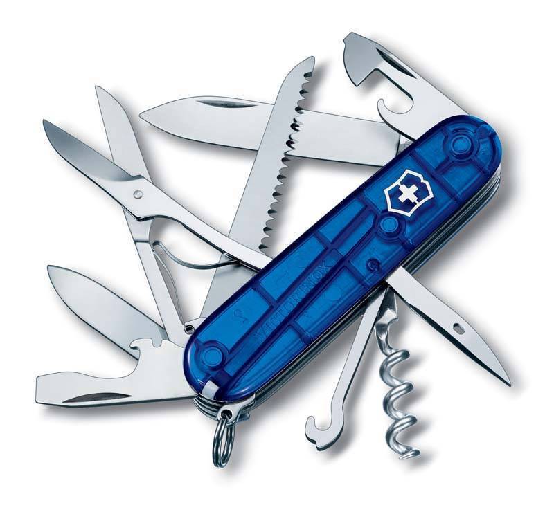 Victorinox Huntsman TransBlue