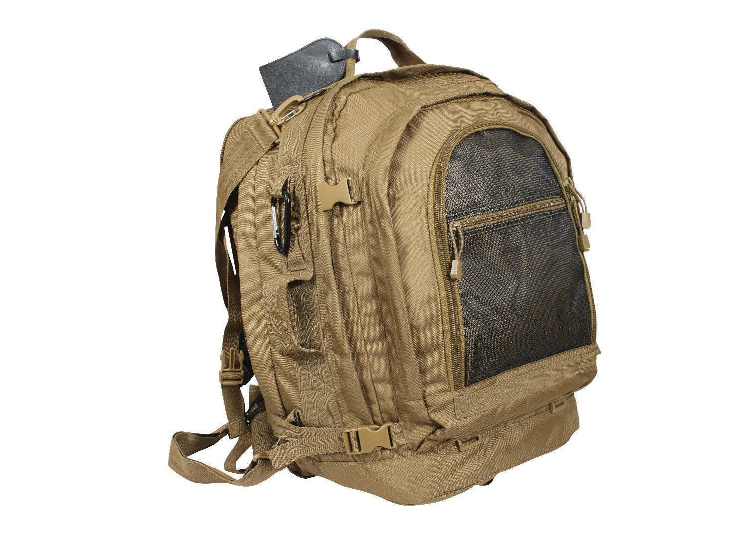 Дорожная сумка-рюкзак Rothco Move Out Bag / Backpack Coyote Brown 2297