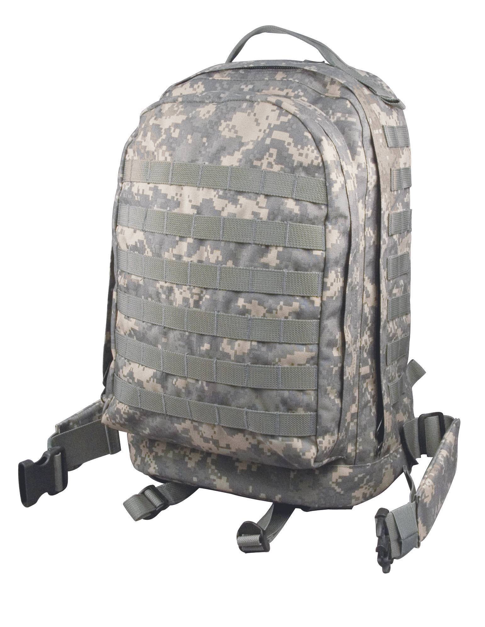 Тактический рюкзак Rothco MOLLE II 3-Day Assault Pack ACU Digital Camo 40129