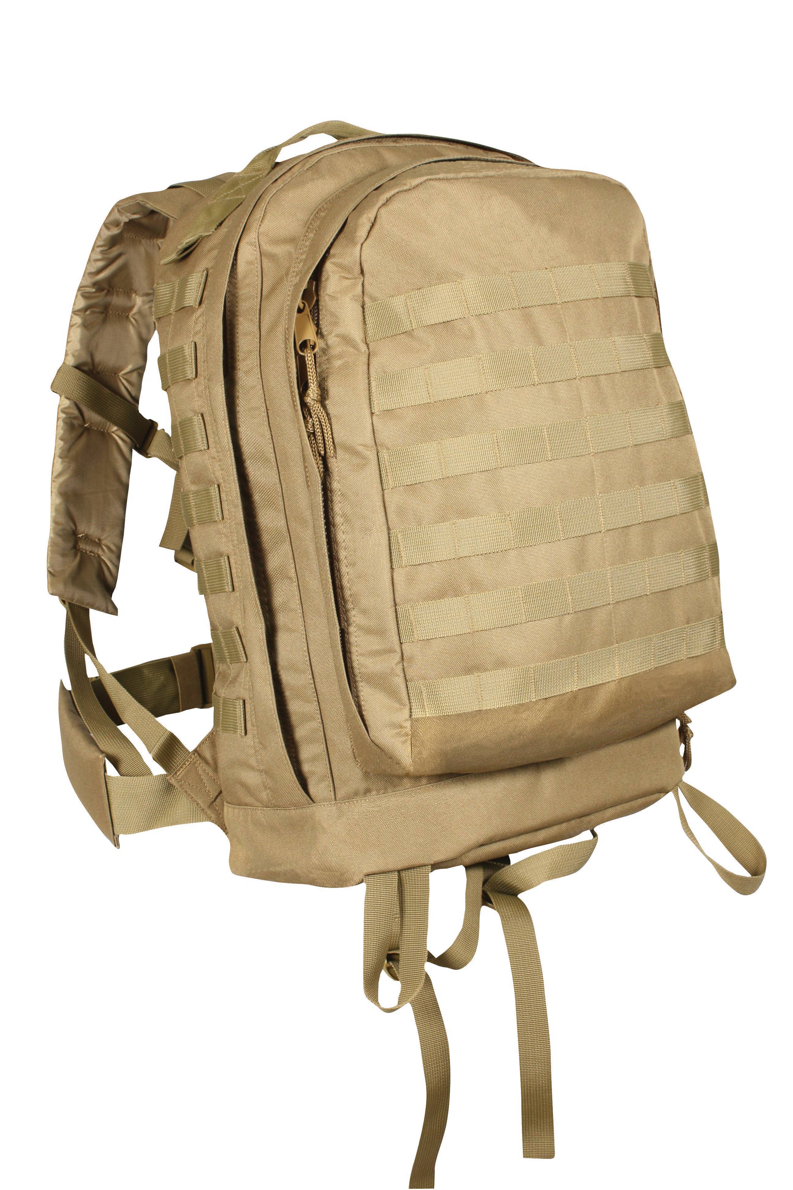 Тактический рюкзак Rothco MOLLE II 3-Day Assault Pack Coyote Brown 40239