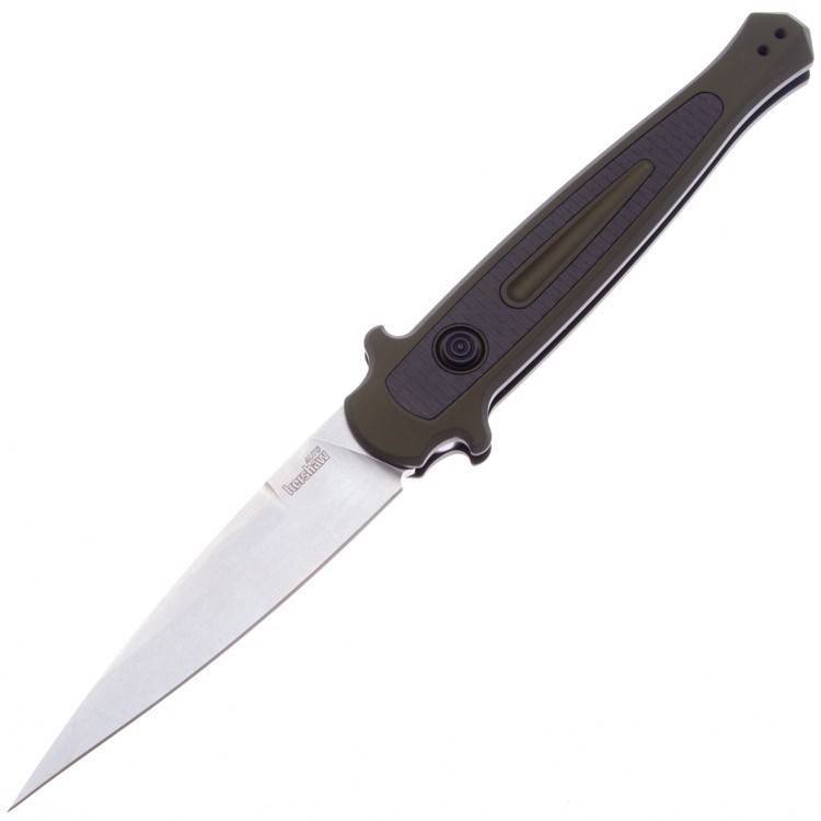 Kershaw Launch 8 - Olive Stonewash