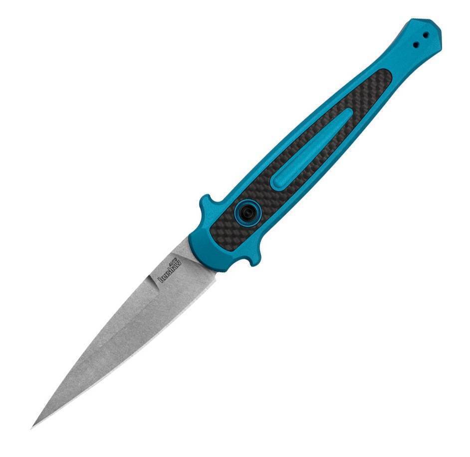 Kershaw Launch 8 - Teal Stonewash