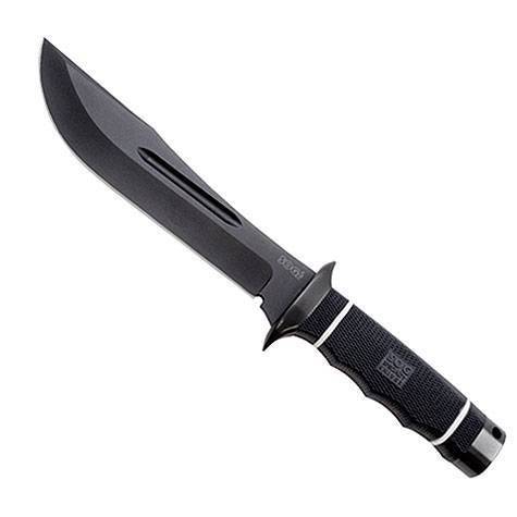Нож с фиксированным клинком SOG модель CD-02 Creed Black TiNi