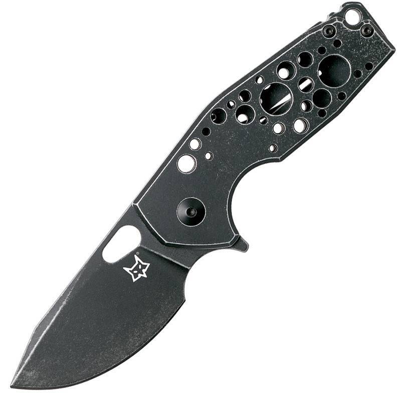 Fox Knives Suru Stonewashed Black Handle 