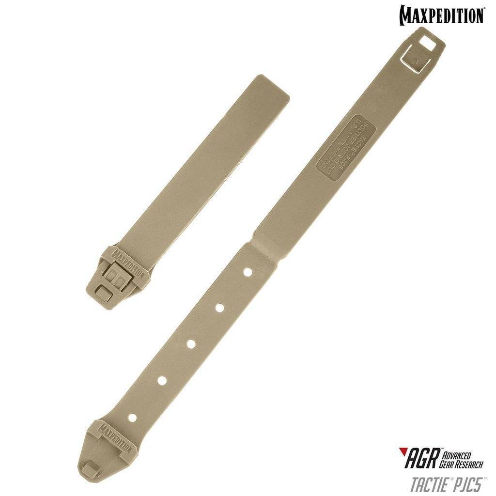 Maxpedition TacTie PJC5 Polymer Joining Clips Tan