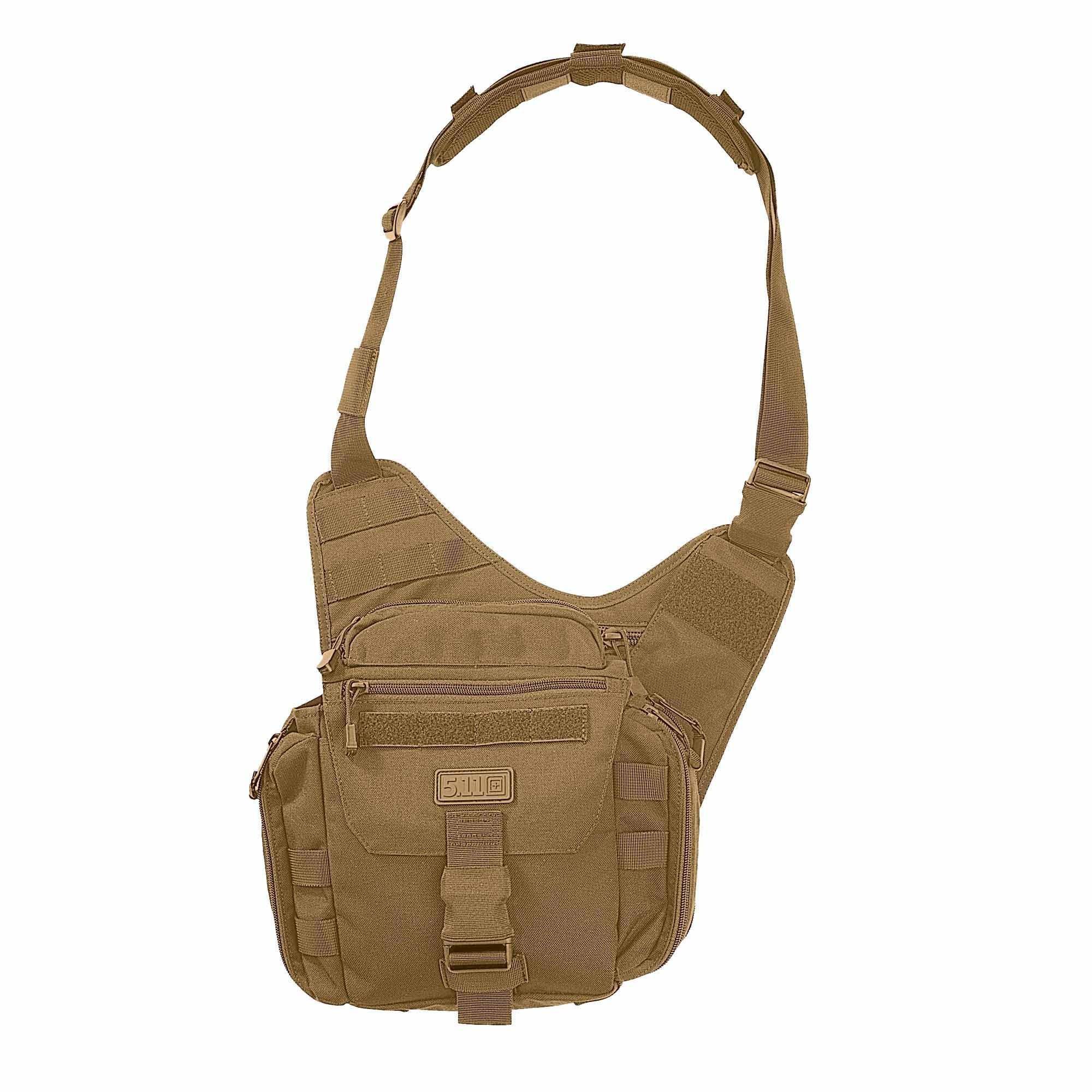 Тактическая плечевая сумка 5.11 Tactical Push Pack Flat Dark Earth 56037-131