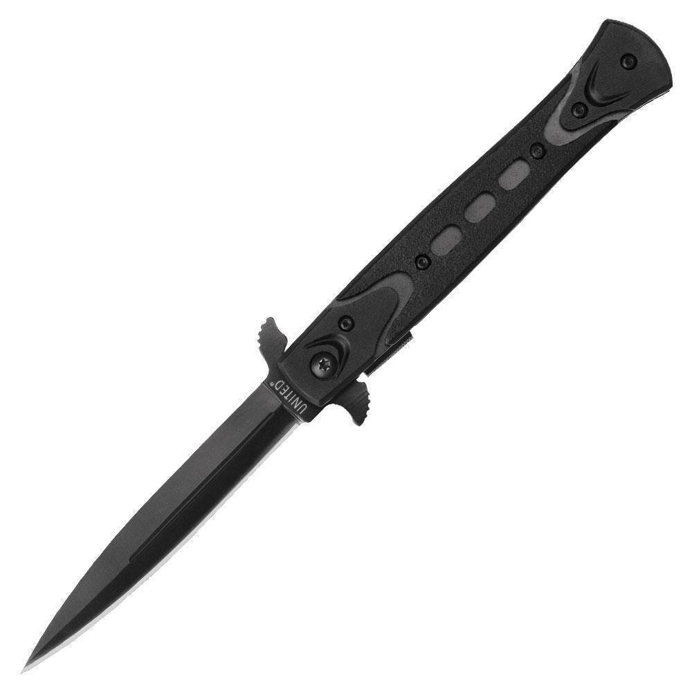 Полуавтоматический нож United Cutlery UC2885 Rampage Stiletto 5” Black