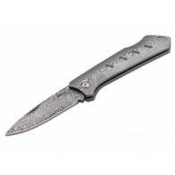 Складной нож из дамасской стали Boker Plus Damascus Dominator