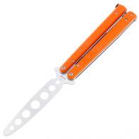Тренировочный складной нож балисонг (бабочка) Boker Plus Balisong Trainer Orange