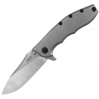 Складной тактический нож Zero Tolerance Sprint Run 0562TI Hinderer Flipper Knife Slicer Titanium