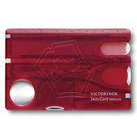 Швейцарская карточка Victorinox SwissCard Nailcare Red