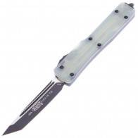 Автоматический фронтальный выкидной нож Microtech UTX-70 T/E G10, DLC, CTS-204P