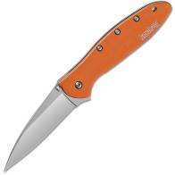 Полуавтоматический EDC нож Kershaw Leek Orange