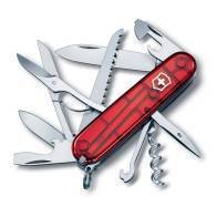 Швейцарский складной многофункциональный нож Victorinox Huntsman TransRed