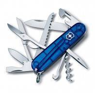 Швейцарский складной многофункциональный нож Victorinox Huntsman TransBlue
