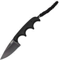 Шейный нож CRKT Minimalist Black Drop Point