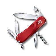 Швейцарский складной многофункциональный нож Victorinox Evolution 10 Red