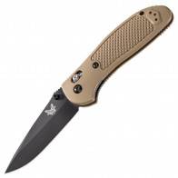 Складной карманный нож Benchmade Griptilian 551Black S30V Desert Tan Nylon