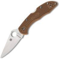 Складной тактический нож Spyderco Delica 4 Brown