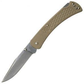 Складной нож Buck Knives 110 Folding Hunter® Slim Select Tan Nylon