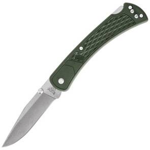 Складной нож Buck 110 Slim Knife Select Green