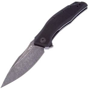 Полуавтоматический складной нож Zero Tolerance ZT0357BW BlackWash 20CV Black G10 SpeedSafe Flipper