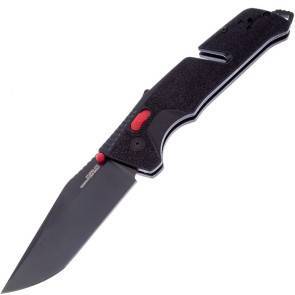 Полуавтоматический складной нож SOG Trident Mk3 Black-Red Tanto
