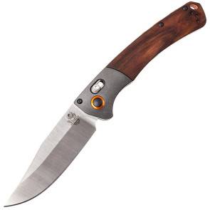 Складной охотничий нож Benchmade Hunt Crooked River Wood