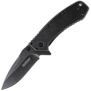 Складной полуавтоматический нож Kershaw Cryo Blackwash