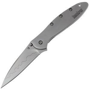 Полуавтоматический складной нож Kershaw Leek Composite Blade