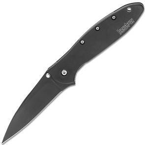 Полуавтоматический складной нож Kershaw Leek Black Stainless