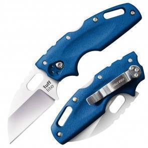 Складной EDC нож Cold Steel Tuff Lite Plain Edge (Blue)