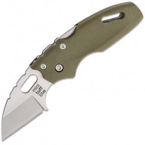 Складной нож-брелок Cold Steel Mini Tuff Lite (Plain Edge) OD Green