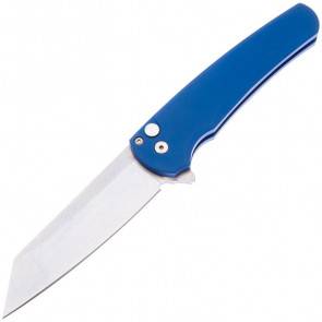 Складной нож Pro-Tech Malibu Reverse Tanto Blue Aluminium