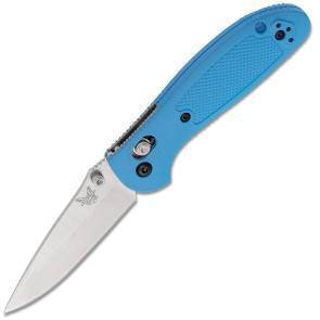 Складной нож Benchmade Mini Griptilian S30V Blue
