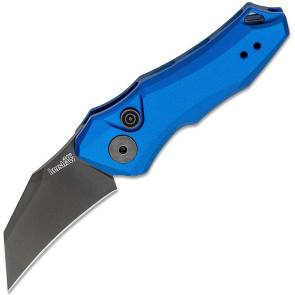 Автоматический складной нож Kershaw Launch 10 Hawkbill Blue Black DLC CPM-154