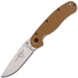 Складной повседневный нож Ontario RAT II D2, Satin Blade, Coyote Brown
