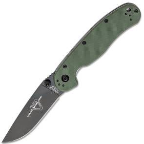 Складной повседневный нож Ontario RAT II OD Green, Black