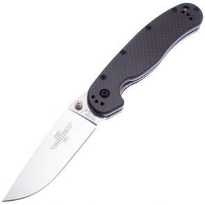 Складной повседневный нож Ontario RAT I Carbon fiber, AUS-8 Satin Blade