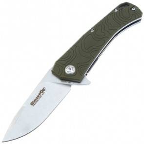 Складной тактический нож Fox Knives Black FOX Echo 1 OD Green