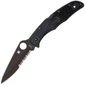 Складной нож Spyderco Endura 4 Black PS Black FRN
