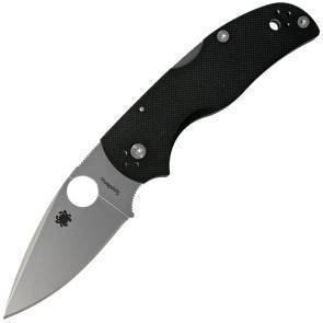 Складной нож Spyderco Native 5, Black G-10 Handle, CPM-S30V, Plain
