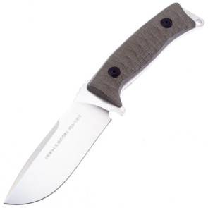 Туристический охотничий нож с фиксированным клинком Fox Knives Pro-Hunter OD Green