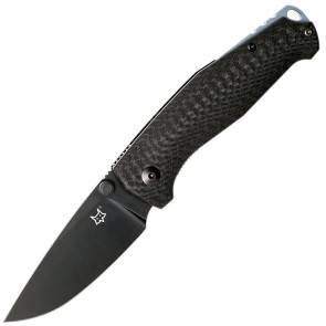Складной карманный нож Fox Knives TUR DLC-Coated Carbon Fiber