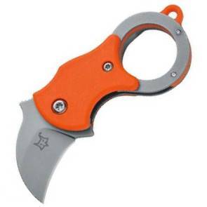 Складной нож-брелок Fox Knives Mini-Ka Karambit Orange