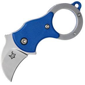 Складной нож-брелок Fox Knives Mini-Ka Karambit Blue